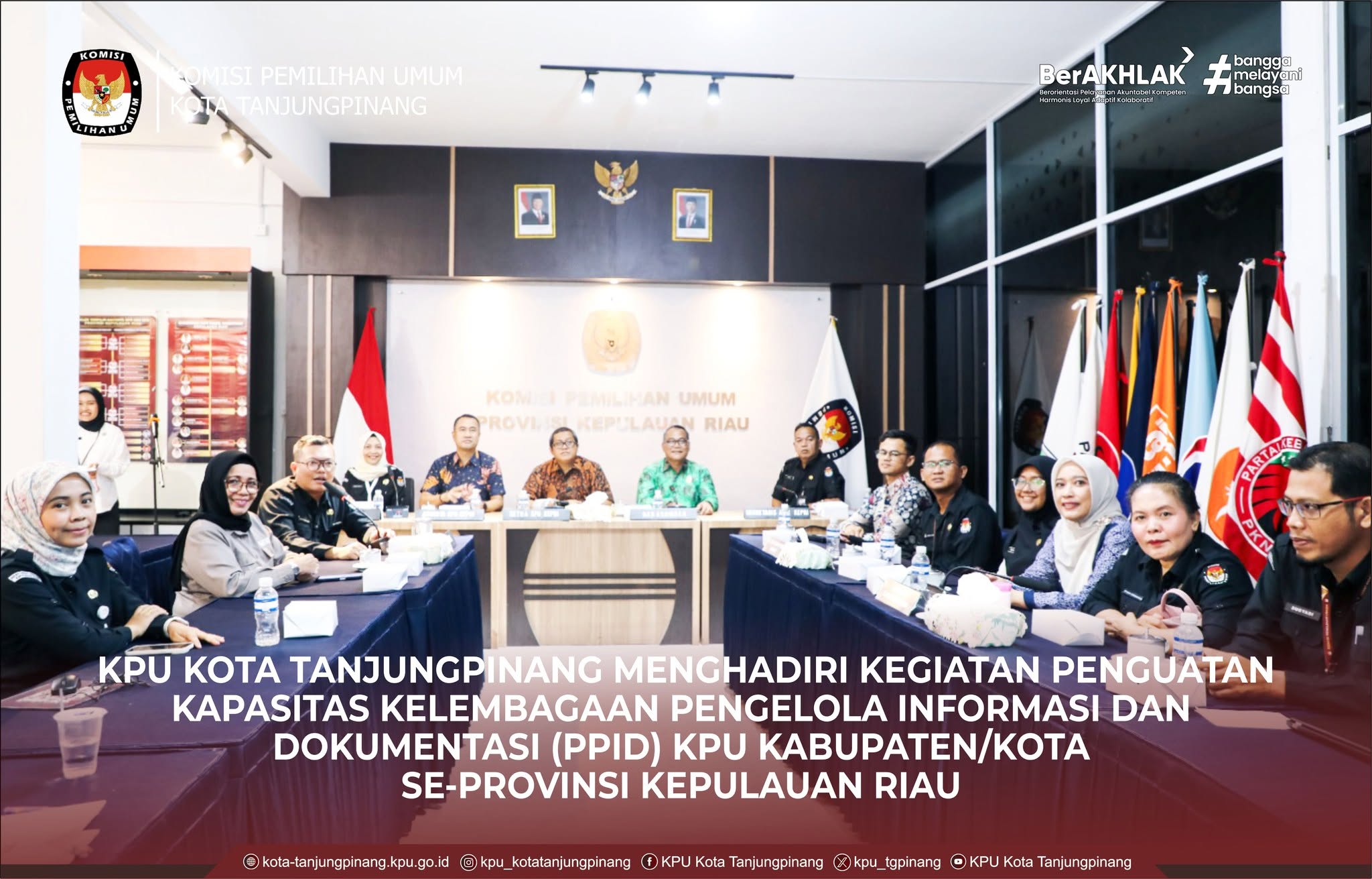 Penguatan Kapasitas Kelembagaan PPID KPU Kabupaten/Kota se-Provinsi Kepulauan Riau